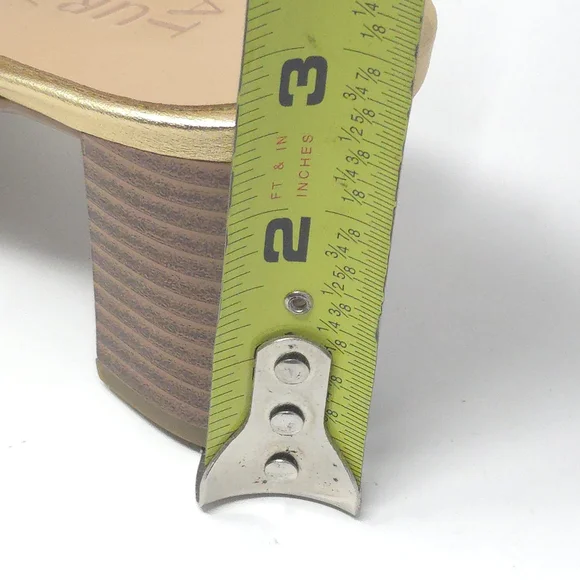 Naturalizer Beaming Sandal Straps Gold 5M - Picture 8 of 9